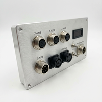 Servicio de Fresado CNC para Conectores de Panel de Interfaz Personalizados, Placa Metálica, con Electroerosión por Hilo y Brochado