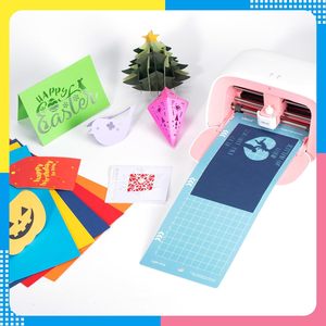 8.27 \ "x 11.29 \" hai mặt màu cardstock giấy 10 loại màu sắc 20 tờ bó cho nghệ thuật Tự làm Tương thích đồ họa vẽ - Product Image 2