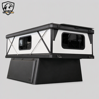 Huntoo Four-Season Quick Opening 4x4 Truck Camper Hard Shell Slide-In Camper With Aluminum Construction Outdoor Adventure