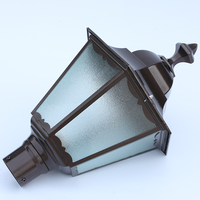 Lampe solaire rétro chinoise conçue par le fabricant, étanche, pour cour, adaptée aux jardins, villas, parkings, lampadaires