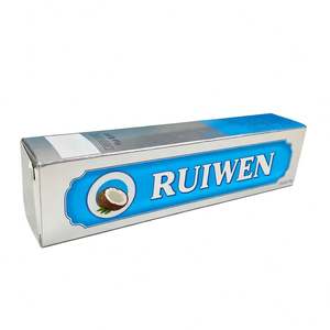 Boîte de dentifrice haut de gamme avec logo personnalisé, emballage de dentifrice écologique imprimé à l'encre de soja - Product Image 3