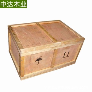Zhongda <b>Wood</b> Industry Wooden <b>Crate</b> 100x105x120mm Plywood Export Logistics Packaging Customizable - Product Image 2