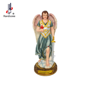 Promocional personalizable resina artesanía guardián Ángel estatuilla Arcángel <span class=keywords><strong>Miguel</strong></span> recuerdo escultura Europa pintura surtido - Product Image 1