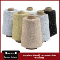 Fil de polyester perlé or et argent, accessoires de tissage de vêtements personnalisés, fil de perles coloré spécial Tonglu Xiaoxiang Wind Tuyi