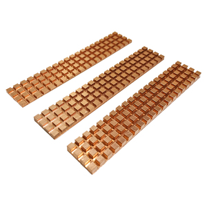 Adhésif conducteur thermique de dissipateur thermique de refroidisseur de radiateur de cuivre pur pour <span class=keywords><strong>M</strong></span>.<span class=keywords><strong>2</strong></span> NGFF <span class=keywords><strong>22110</strong></span> PCI-E NVME SSD épaisseur 0.5/1.5/<span class=keywords><strong>2</strong></span>/3/4MM - Product Image 1