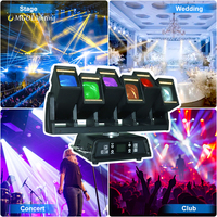 Mgolighting 6*60W RGBW 4en1 Beam Wash LED Moving Head Matrix Bar Light pour DJ Mariage Concert Lumière de scène
