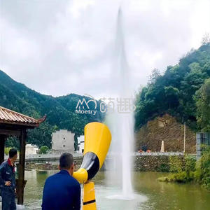 Moetry Interactieve Stembesturing Schreeuwende Fontein Schreeuwt Schreeuwende Muziek Waterbron Voor Landschapsplek - Product Image 3