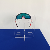 Support d'affichage personnalisé en acrylique transparent pour lunettes de vue et de soleil