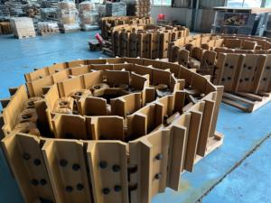 Conjunto de enlace de pista de grupo de pista de cadena de pista para excavadora Hitachi FH120 FH150 <span class=keywords><strong>FH200</strong></span> FH300 FH330 FH400 EX1000 EX1200 EX1800 - Product Image 6