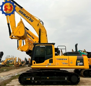 Excavadora hidráulica usada Komatsu PC350lc de 35 toneladas, excavadora de tamaño mediano, precio bajo, altamente práctica. - Product Image 1