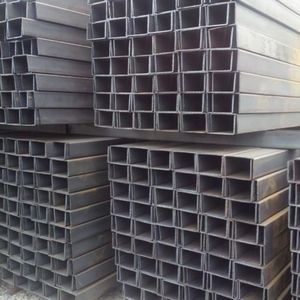 Perfil de Acero Estructural de Alta Resistencia, Canal en U, U20 U22 U25 Q355B S355JR EN10025 con Servicio de Soldadura - Product Image 2