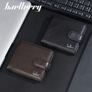 กระเป๋าสตางค์หนังแท้สำหรับผู้ชายแบรนด์ Baeellerry ป้องกัน RFID ช่องใส่บัตรหลายช่อง ดีไซน์กะทัดรัด ใช้ได้ทุกวัน - Product Image 3