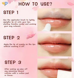 <span class=keywords><strong>Gloss</strong></span> à lèvres personnalisé brillant aux peptides, en gros, teinté, hydratant, végétalien, huile à lèvres pigmentée, pailleté, liquide, marque privée - Product Image 6