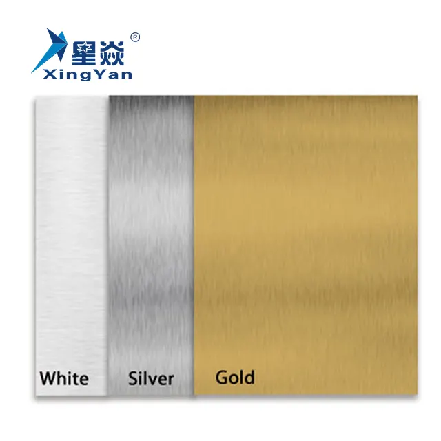 Xingyan 20*30cm 30*60cm 60*120cm Sublimación Espacios en blanco Hoja de metal Hojas de aluminio