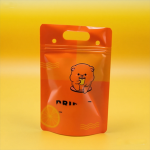 Bolsas verticales de papel de aluminio impresas personalizadas, seguras para alimentos y con cremallera resellable, ventana transparente para almacenamiento de especias, comida para mascotas <span class=keywords><strong>Frutera</strong></span> - Product Image 1