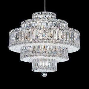 โคมระย้าคริสตัลปรับความสูงได้ขนาดเล็กทำจากสแตนเลสสไตล์ศิลปะสำหรับห้องนั่งเล่นห้องนอนโรงแรมขายส่ง - Product Image 2