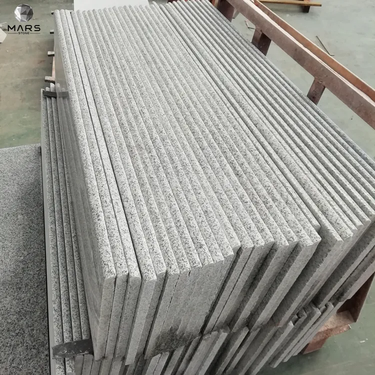 Cost-effective Natural Stone Light Grey G603 Granite Stairs Staircase for Project