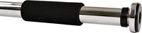 Barre de traction pour portillon en acier durable de haute qualité avec revêtement en caoutchouc et mousse, noire, pour entraînement du haut du corps, fitness intérieur, salle de sport à domicile, 60-100 cm