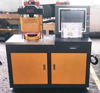 Equipo de Prueba Electrohidráulico para Uso Industrial, Máquina de Prueba de Compresión con Servomotor