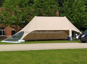 Sıcak satış çift çatı yıldız şekilli güneşlik çadır kamp ve parti için uygun - Product Image 4