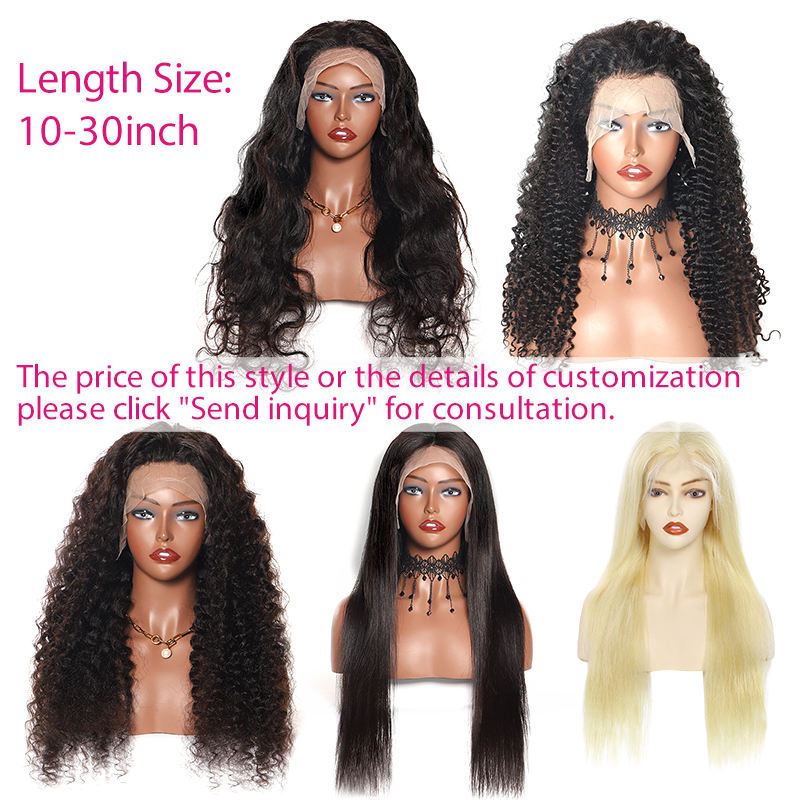 Perruques de cheveux humains