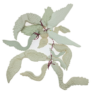 2406 mingzhen ailes souffler bouteille en plastique artisanat de Noël plug-in - Product Image 4