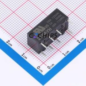 G6A-274P-ST-US-DC12 Signal Relay DIP,10.1x20.2mm 12V 2 Changeover: 2C (DPDT-Changeover)::: 250V-AC/220V-DC Silver + Gold Plated - Product Image 2