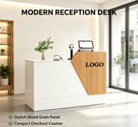 Caisse Petite Table de bar Minimaliste Vêtements modernes Supermarché Salon de beauté et de coiffure Entreprise Réception