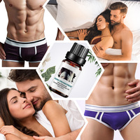 Aceite de Masaje Hidratante para el Cuidado Íntimo Masculino, Mezcla de Aceites Esenciales para el Cuidado Diario de la Piel