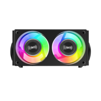 Ventilateur de refroidissement à mémoire de forme ALSEYE, nouveau design, couleur noire, pour PC de jeu DIY, DDR DDR2 DDR3 DDR4 DDR5