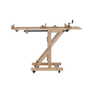 Chevalet de studio en bois de hêtre robuste avec roulettes, support de <span class=keywords><strong>peinture</strong></span> réglable à commande manuelle pour artistes, haute stabilité - Product Image 6