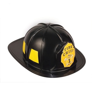<span class=keywords><strong>Casque</strong></span> de pompier <span class=keywords><strong>HLC</strong></span> noir et rouge pour festival, personnalisé, pour enfants et adultes, pour cosplay de pompier - Matériau non PVC - Product Image 6