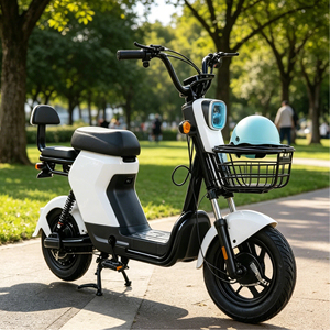 Vélo électrique 2026 TXL M2 48V 500W à 3 vitesses avec cadre en acier pour adultes, batterie au lithium, moteur moyeu arrière, télécommande intelligente, autonomie de 60 km - Product Image 2