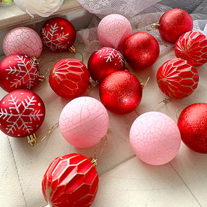 Venta caliente de alta calidad a prueba de agua de plástico duradero bolas de árbol de Navidad de buena calidad ornamento para decoraciones festivas - Product Image 2