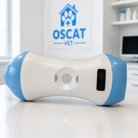 Sonde d'échographie linéaire micro-convexe OSCAT pour animaux de compagnie, sonde sans fil, scanner d'échographie vétérinaire, équipement vétérinaire, imagerie pour chiens, chats et animaux