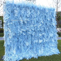 5D Realistische Duftende Seiden-Rosenwand 8ft*8ft Anpassbare Größe für Hochzeit, Schulanfang & Muttertag