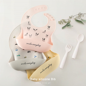 Babero de Silicona para Bebé, Impermeable, con Cuello Ajustable, Fácil de Limpiar, Ligero, Suave, Delantal para la Hora de Comer de Niños Pequeños, Logotipo Personalizado, Venta al Por Mayor - Product Image 5
