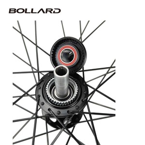 Juego de Ruedas para Bicicleta de Montaña Bollard, Buje de Disco con Trinquete 180T, Delantera/Trasera 100/142, XC/AM, <span class=keywords><strong>Llantas</strong></span> de Aleación de Aluminio para <span class=keywords><strong>MTB</strong></span>, <span class=keywords><strong>Tubeless</strong></span>, 22mm - Product Image 2