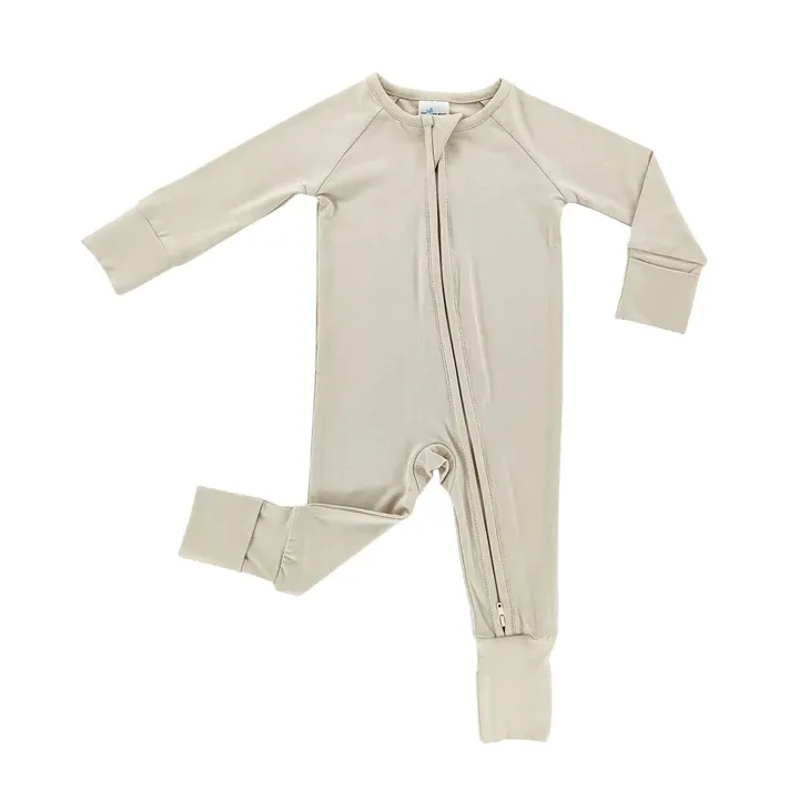 Haute qualité 95% bambou 5% Spandex bébé et enfant en bas âge bambou Viscose une pièce bambou pyjamas