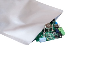 NE156-135 de protection de composants électroniques de sac en aluminium d'ESD, sac d'emballage de blindage antistatique Type ouvert de 620x530mm - Product Image 4