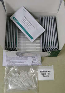 OEM <span class=keywords><strong>H</strong></span>. <span class=keywords><strong>Pylori</strong></span> 항체 검출 키트 (손가락 혈액/혈청/혈장용) 15분 신속 검사 - Product Image 5