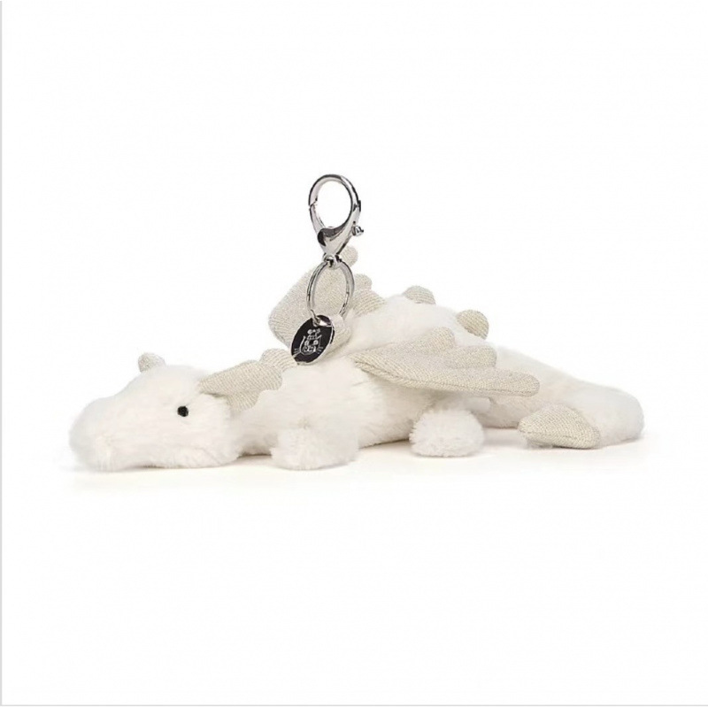 Pendentif dragon du ciel blanc