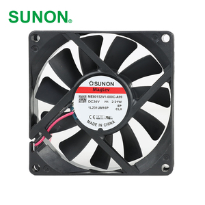 SUNON ME80152V1-000C-A99 Electric Plastic OEM/ODM 80x80x15mm 24VDC 92mA 2.21W 3000RPM 37.0CFM Vapo Bearing Cabinet Axial <b>Fan</b> - Product Image 1