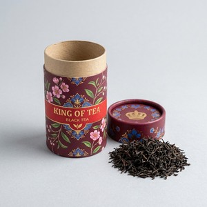 Bespoke Art Paper Round Tube <b>Box</b> for Organic Herbal Flower Tea Infusion Packaging Custom Logo Factory Direct - Product Image 1