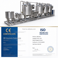 Ligne de production laitière multifonctionnelle, machine automatique de pasteurisation, de fermentation et de refroidissement pour l'usine de transformation du lait
