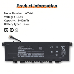 Batería para Portátil KC04XL OEM al por Mayor, para HP <span class=keywords><strong>Envy</strong></span> <span class=keywords><strong>13</strong></span> <span class=keywords><strong>Ah</strong></span> <span class=keywords><strong>13</strong></span>-ah0045tu Hstnn-db8p L08544-2b1, Batería Recargable para Portátil - Product Image 2