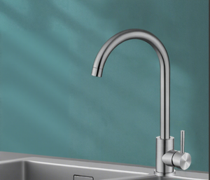 Hot and Cold Water Modern Stainless Steel Kitchen Faucet - Product Image 6