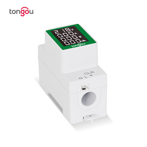 Vôn Kế Đường Ray Din Vôn Kế Ampe Kế Đồng Hồ Đo Điện AC50-300V Vôn Ampe Hệ Số Công Suất Thời Gian Theo Dõi Dòng Điện Áp Năng Lượng TONGOU - Product Image 5