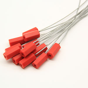 Profesyonel fabrika metal tel mühür asma kilit kurcalamaya dayanıklı plastik güvenlik kablo ayırma parçası - Product Image 2