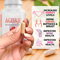 OEM Aguaje Buriti Fruitcapsules 1000mg per portie, wild geplukt uit Guangdong, biologisch, vegan, glutenvrij, 120 stuks, private label